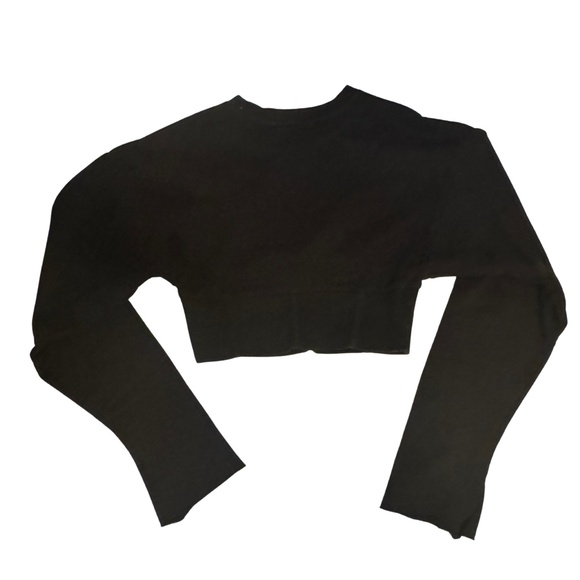 URBAN OUTFITTERS CROPPED CORSET SWEATSHIRT - Picture 2 of 3